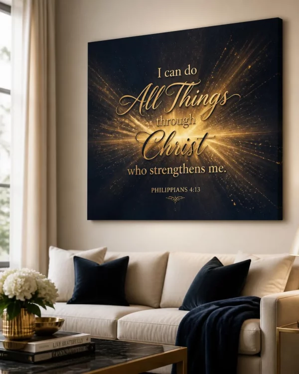 Scripture Canvas Wall Art
